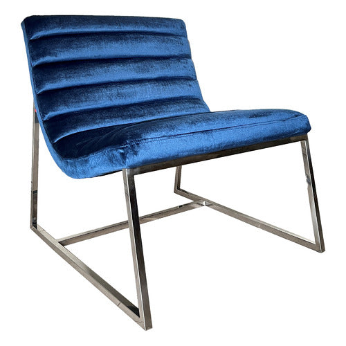 FURNITURE MARKET CHANTELLE VELVET ACCENT CHAIR