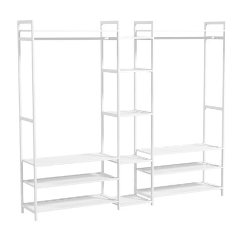 CHISWICK LIVING PEREZ 13 SHELF CLOTHING RACK