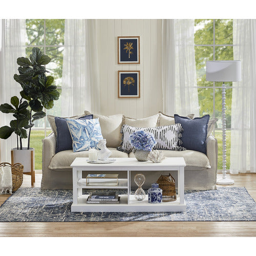 HYDE PARK HOME CUMULUS PREMIUM 3 SEATER COTTON SLIPCOVER SOFA