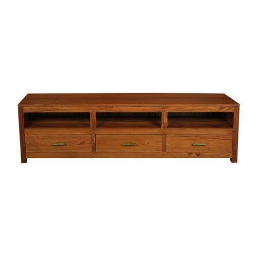 LA VERDE LOW PARIS 3 DRAWER ENTERTAINMENT UNIT