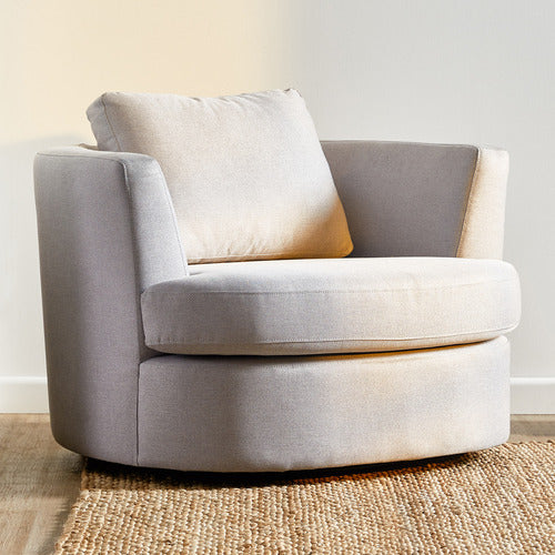 KILLIAN OVERSIZED SWIVEL ARMCHAIR