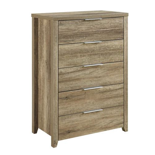 SOUTHERN STYLERS ALEXA 5 DRAWER TALLBOY