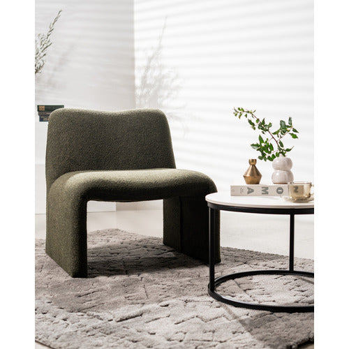 KEYS ROAD DESIGNS ENZO BOUCLE ACCENT CHAIR
