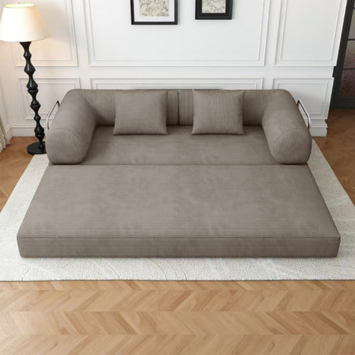 MIKASA FURNITURE KIRAN 3 SEATER DOUBLE CORDUROY SOFA BED