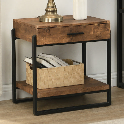 EVIE HOME NIKO BEDSIDE TABLE