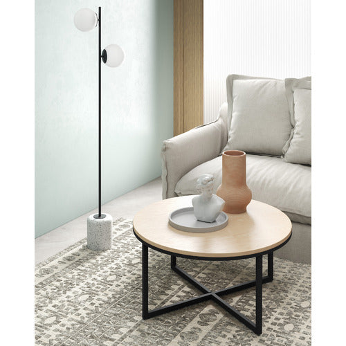 BORAS 80CM ROUND COFFEE TABLE