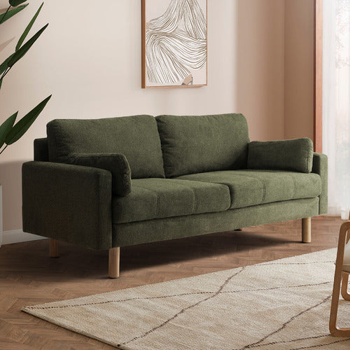 OSLO 3 SEATER UPHOLSTERED SOFA