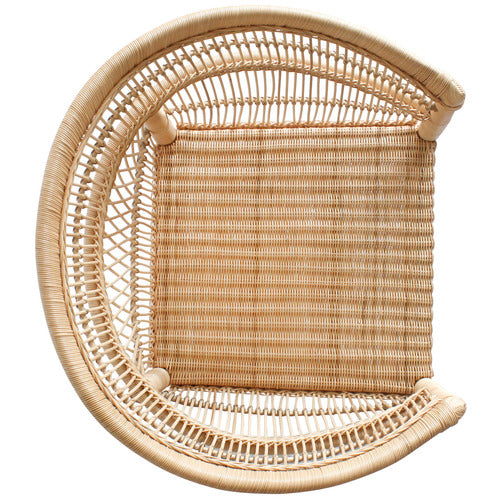 HYDE PARK HOME MALAWI RATTAN CLUB CHAIR