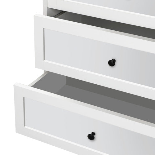 LIVING FUSION WHITE AURORA 6 DRAWER CHEST
