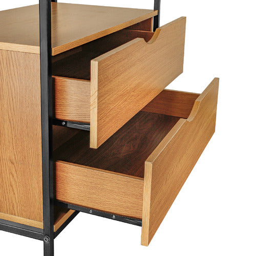 EXPERT HOMEWARES MADINA 2 DRAWER CLOTHES RACK