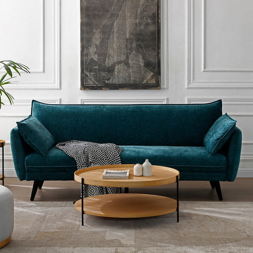 MIKASA FURNITURE TAYA 3 SEATER DOUBLE UPHOLSTERED SOFA BED