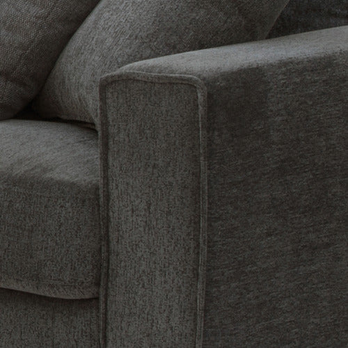 SOUTHERN STYLERS SAMI 3 SEATER UPHOLSTERED SOFA WITH LEFT CHAISE