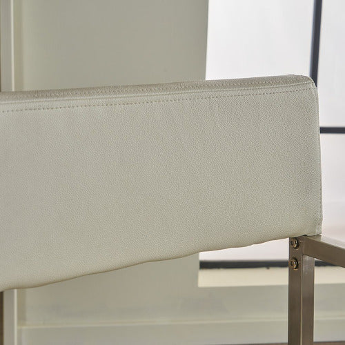 FURNITURE MARKET ALLIRA FAUX LEATHER DIRECTOR CHAIR
