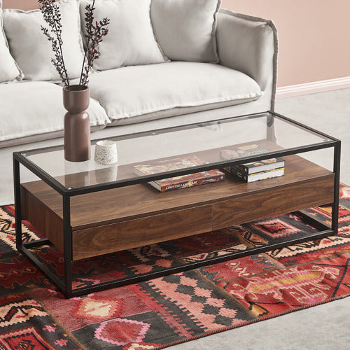 KHANH GLASS COFFEE TABLE