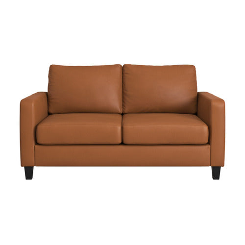 ARMADA COMMERCIAL LOISE 2 SEATER FAUX LEATHER SOFA
