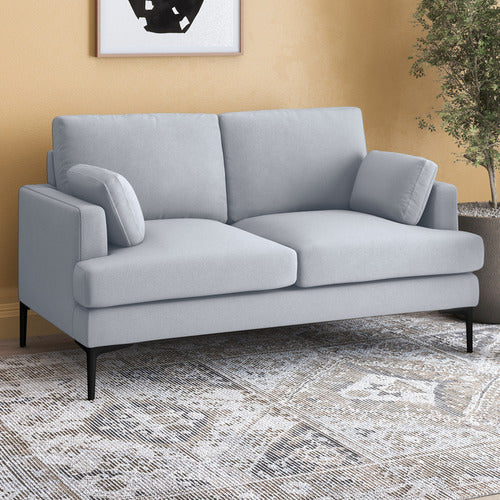 HARRY 2 SEATER UPHOLSTERED SOFA