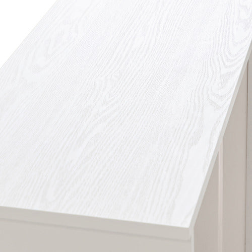 WEST VALLEY INTERIORS WHITE HAMPTONS 6 DRAWER CHEST