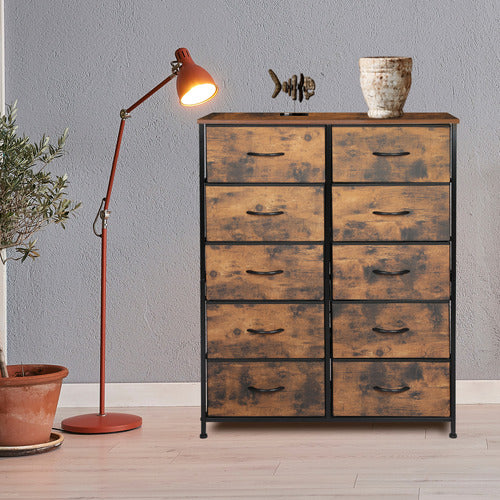 OAKLEIGH HOME LIVIA 10 DRAWER CHEST