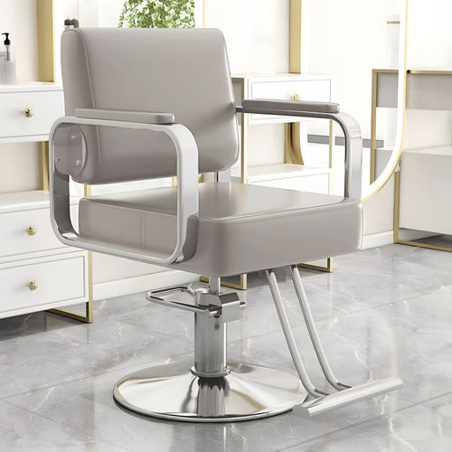 MODERN COLLECTIVE VERONICA FAUX LEATHER SALON CHAIR