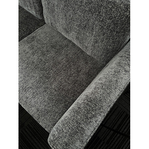 EXQUISITE LIVING GREY FORREST 3 SEATER SOFA