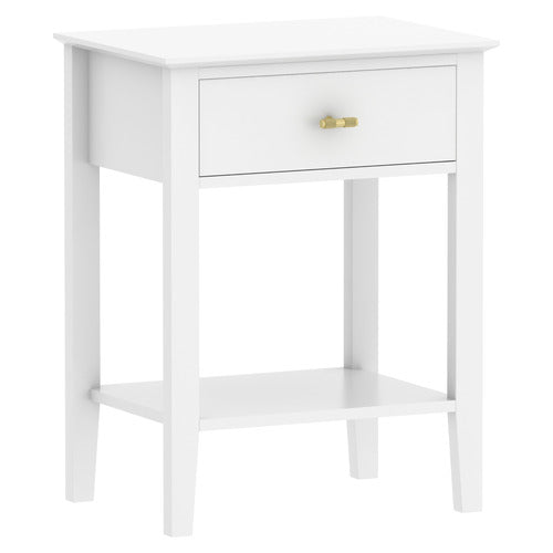 WEST VALLEY INTERIORS HARPER 1 DRAWER BEDSIDE TABLE