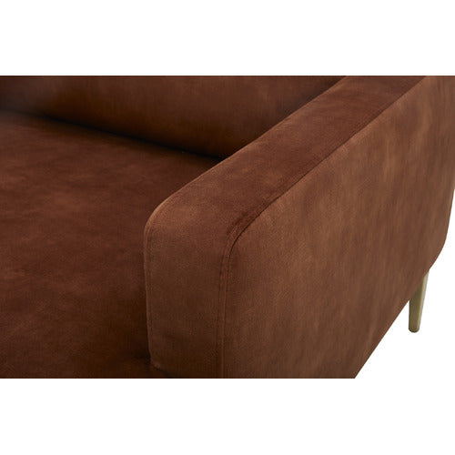 DARYA 3 SEATER VELVET SOFA