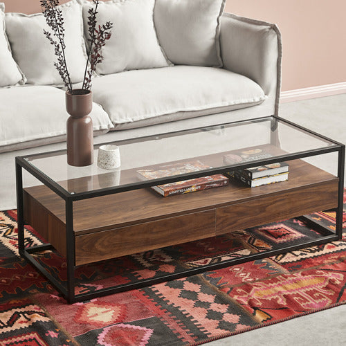 KHANH GLASS COFFEE TABLE