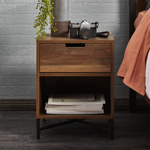 CORE LIVING INDUSTRIAL AUSTIN BEDSIDE TABLE
