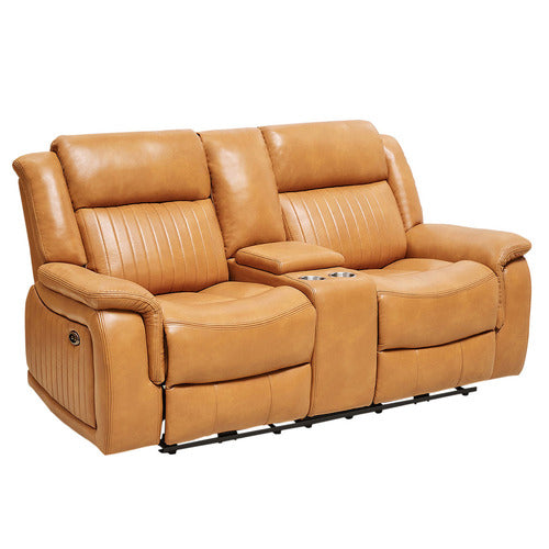 BY DESIGNS MARCIELA 2 SEATER ELECTRIC RECLINER SOFA