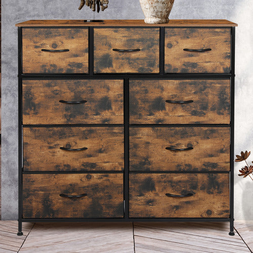 OAKLEIGH HOME LIVIA 9 DRAWER CHEST