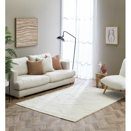 HAVEN 3 SEATER UPHOLSTERED SOFA