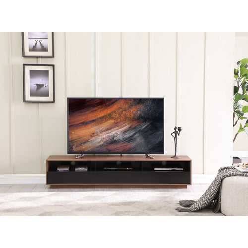 MONUMENT FURNITURE 180CM MODERN LOWLINE ENTERTAINMENT UNIT