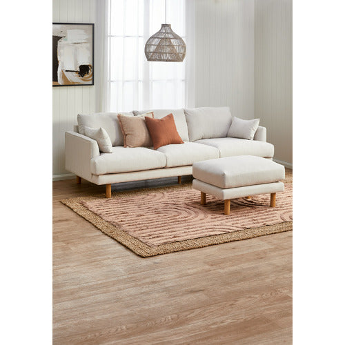 BUNGALOW PREMIUM 3 SEATER FABRIC SOFA
