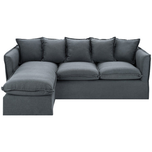 MONTAUK SLIPCOVER REVERSIBLE CHAISE SOFA