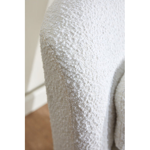 MONTY BOUCLÉ SWIVEL ARMCHAIR