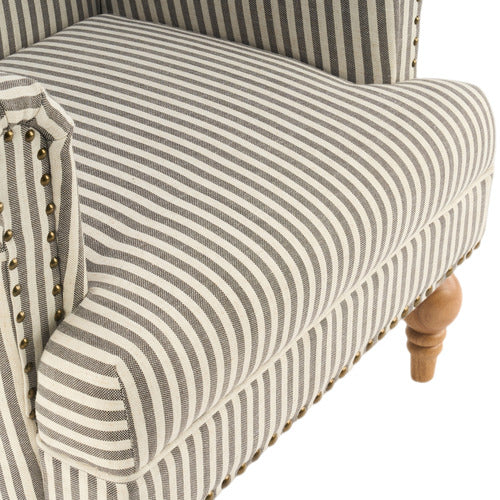 CASSINGTON HOME DARVIN STRIPE ARMCHAIR