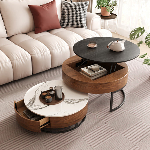 SHIRLEY LANE FURNITURE 2 PIECE LUISA NESTING COFFEE TABLE SET