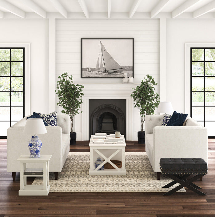 HAMPTONS COASTAL COFFEE TABLE