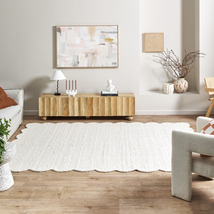 POMAIRE 3 LEGGED BOUCLE OCCASIONAL CHAIR