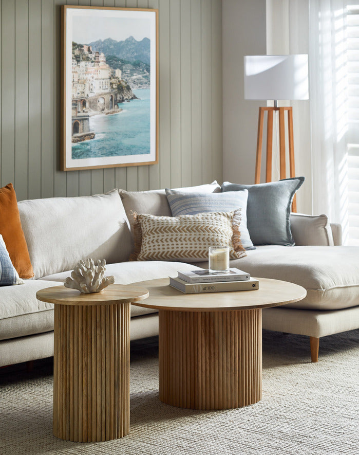 TERRY 3 SEATER SOFA WITH CHAISE