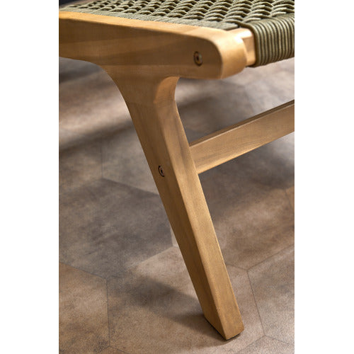 HARBOUR ACACIA WOOD OUTDOOR LOUNGE CHAIR