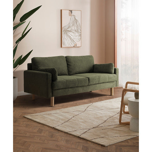 OSLO 3 SEATER UPHOLSTERED SOFA