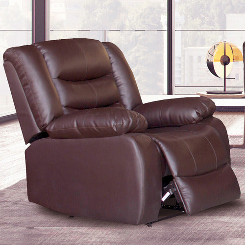 SOUTHERN STYLERS IPANEMA FAUX LEATHER RECLINER CHAIR