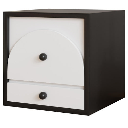 AROYA HOME SOLARA 2 DRAWER BEDSIDE TABLE