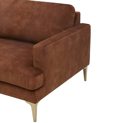 DARYA 3 SEATER VELVET SOFA