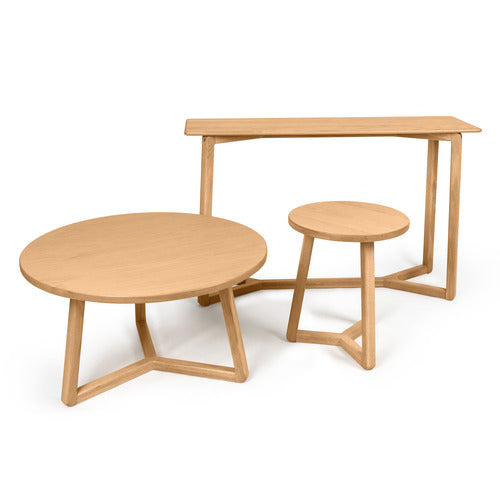 NORDIC STREET DIETRICH OAK WOOD COFFEE TABLE