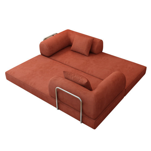 MIKASA FURNITURE KIRAN 3 SEATER DOUBLE CORDUROY SOFA BED