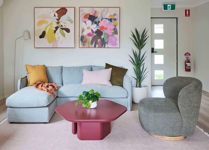 THEA 3 SEATER SOFA WITH REVERSIBLE CHAISE