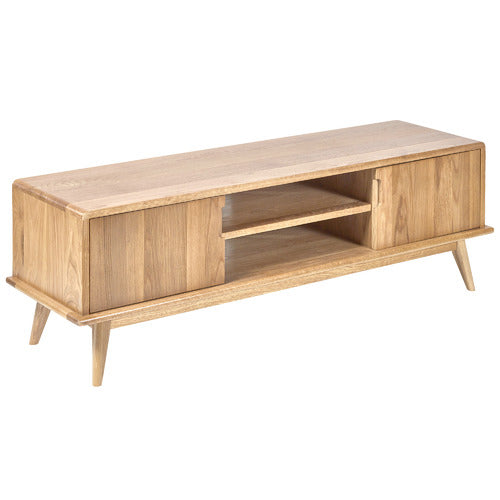 140CM OSCAR SOLID OAK TV UNIT
