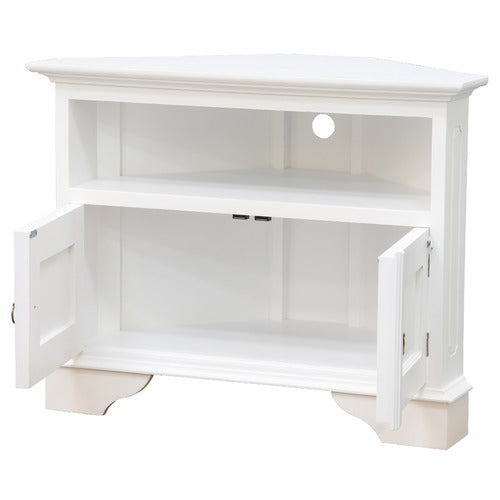 LA VERDE HAMPTONS TASMANIAN 2 DOOR CORNER TV STAND